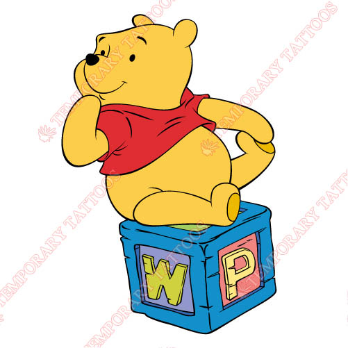 Winnie the Pooh Customize Temporary Tattoos Stickers NO.919